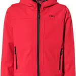 CMP Giacca In Softshell Da Bambini, Ferrari-Nero, 152