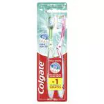Colgate Max White - Spazzolino da denti medio, Confezione da2 pezzi