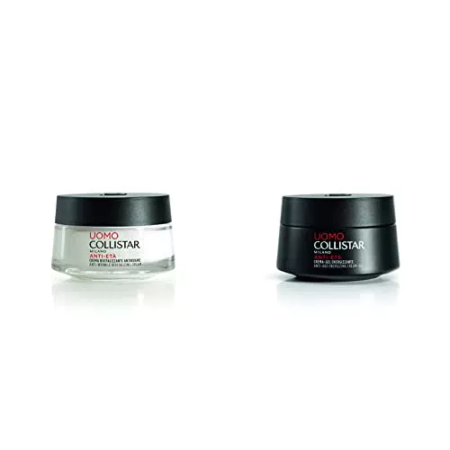Collistar Linea Uomo Crema Antirughe Rivitalizzante, 50 ml