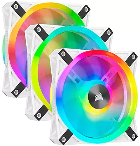 Corsair Ventola RGB Corsair QL120 con 102 LED Regolabili e Silenziosa