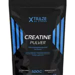 Creatina Monoidrata Polvere 500 g, 166 Porzioni, Creatine Vegana 100% Pura senza Glutine