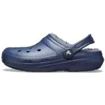 Crocs Classic Lined Clog, Zoccoli da Adulto, Navy/Charcoal