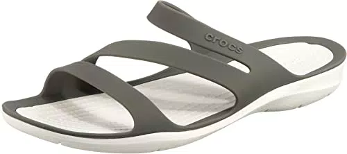 Crocs Swiftwater Sandali Flip-Flop Donna Grigio