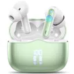 Cuffie Bluetooth, Auricolari Bluetooth 5.3 Stereo HiFi con 4 HD Mics