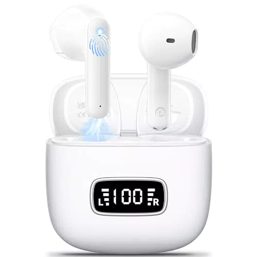 Godyse Cuffie Bluetooth, bianco