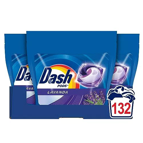 Dash Pods Detersivo Lavatrice in Capsule alla Lavanda