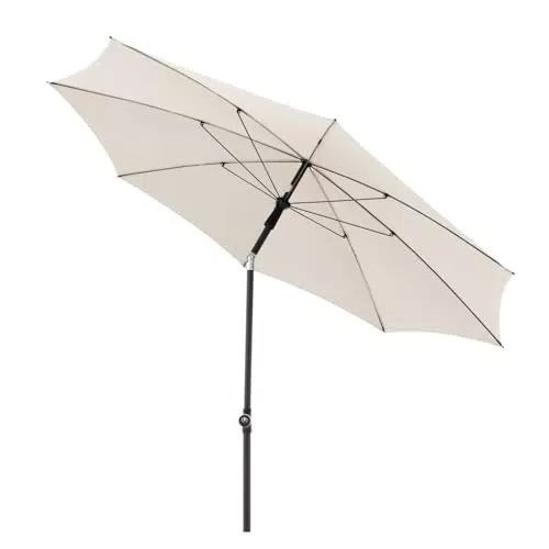 Ombrellone Doppler Rethink 200 cm - Copertura resistente alle intemperie in poliestere riciclato al 100% - Protezione UV - Funzionamento manuale
