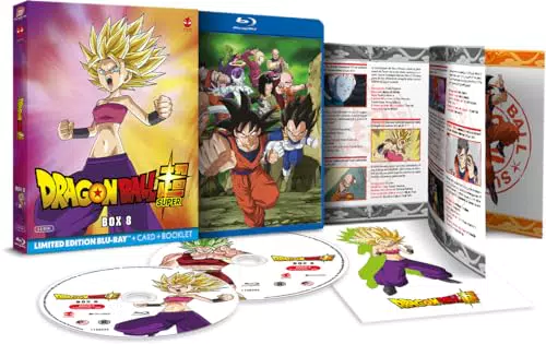 Dragon Ball Super Box 8 - Blu-ray, Card e Booklet