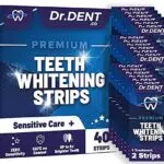DrDent Premium Strisce Sbiancanti per Denti Formula Non Sensibile senza Perossido
