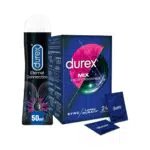 Durex Performance Mix - Preservativi Ritardanti e Stimolanti + Eternal Connection Gel Lubrificante Intimo