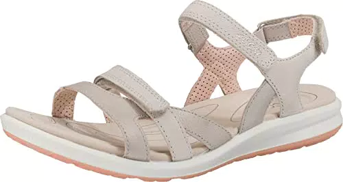 Sandali Donna ECCO Cruise II W con Cinturino alla Caviglia - Argento