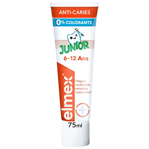 Elmex Dentifricio anti-carie per bambini, 6-12 anni
