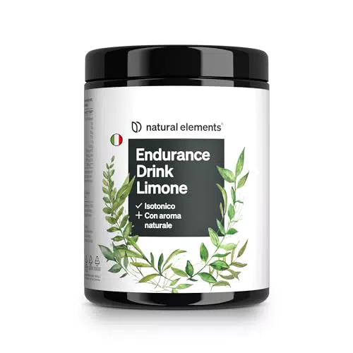 Endurance Drink Limón 600g de polvo isotónico con electrolitos e hidratos de carbono sabor a limón vegano
