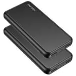 ENEGON Power Bank 10000mAh, Batteria Caricatore Portatile con 4 in 1 USB-C Ingressi e Uscite 5V/2.1A