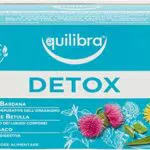 Equilibra Integratori Alimentari Tisana Detox Drenante con Aloe Vera e Piante Depurative - 15 Filtri