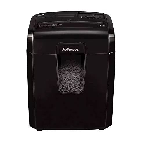 Fellowes Distruggi Documenti a Microframmento 8Mc per Casa e Ufficio