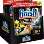Finish Ultimate Infinity Shine Pastiglie Lavastoviglie al Limone