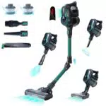 FixtFixer Aspirapolvere Senza Fili Potente 6-in-1 con Autonomia 55 Minuti