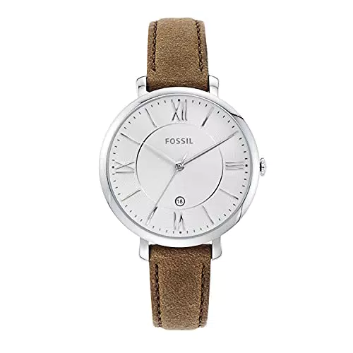 Fossil Orologio Analogico Quarzo Donna con Cinturino in Pelle ES3708