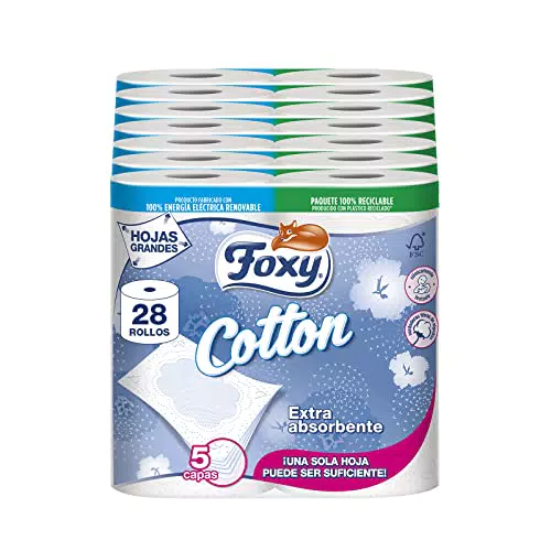 Foxy Cotton Carta igienica