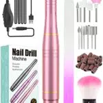 Fresa per Unghie Professionale 11 in 1 Portatile Kit Manicure e Pedicure Elettrico