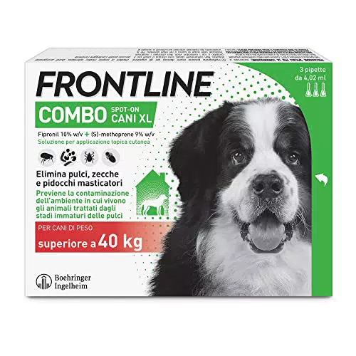 FRONTLINE Combo, 3 Pipette, Cane Taglia XL
