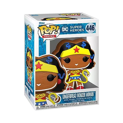 Funko Pop! Heroes: DC Holiday - Wonder Woman in Vinile da Collezione