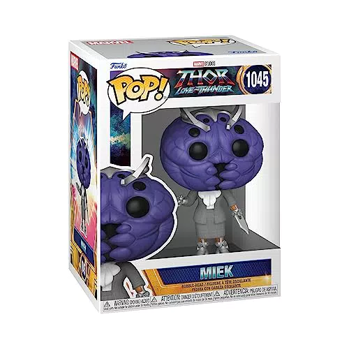 Funko Pop! Marvel: Thor: Love And Thunder - Miek - Figura in Vinile da Collezione - Idea Regalo - Merchandising Ufficiale - Giocattoli per Bambini e Adulti - Movies Fans - Figura per i Collezionisti
