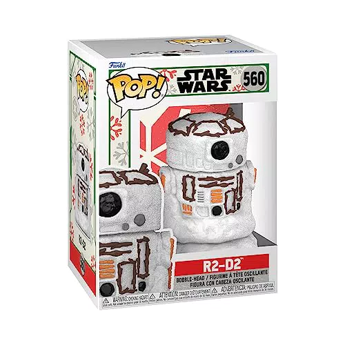Funko Pop! Star Wars R2-D2 Snowman - Figura Vinile Collezione - Merchandising Ufficiale