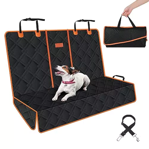 Coprisedile Auto per Cani Furpezoo con Alette Laterali, Impermeabile per SUV e Camion