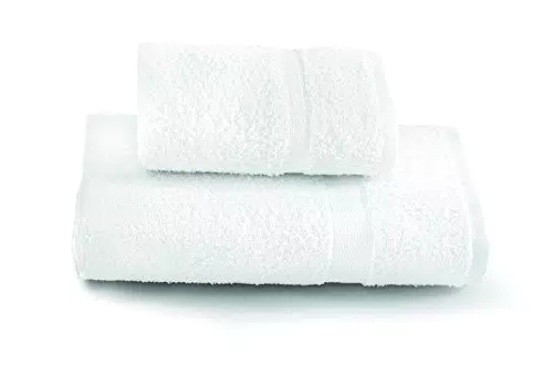 Gabel Set Asciugamani in Cotone 100% - Bianco