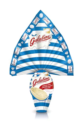Galatine - Uovo Cioccolato Bianco con Granella - 230g
