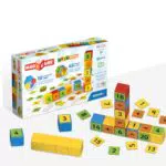 Geomag Magicube Math Building Clips - Giochi Magnetici per Bambini da 3 Anni - Set Matematica