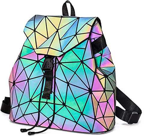 Zaino Geometrica Donna Elegante Moda - Ideale per Scuola e Lavoro