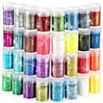 Set di Glitter Grossi Holografici per Artigianato Fai-da-Te - Giantree