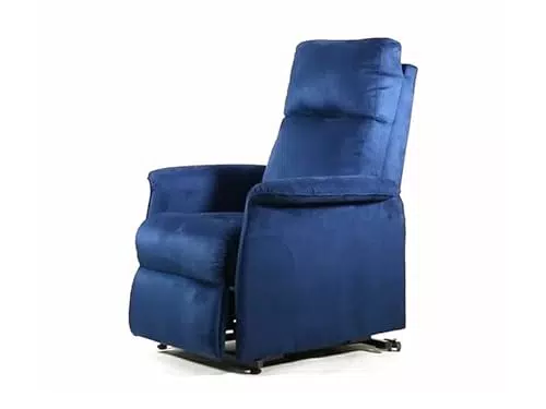 Poltrona Elevabile Gima Arianna a 1 Motore - Con Sistema Motorizzato di Sollevamento - Blu