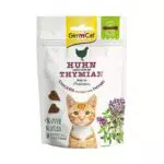 GimCat Soft Snacks Pollo con Timo per Gatti - Leccornia Ricca di Proteine