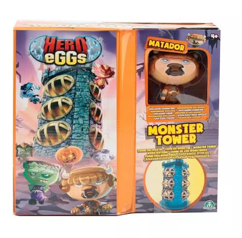 Giochi Preziosi - Hero Eggs Playset Carry Case con Personaggio Esclusivo Matador