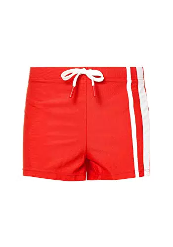 Goldenpoint Mare Bambino Boxer Dettaglio Grafico - Rosso