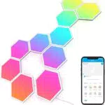 Govee Glide Hexa Pannelli Luminosi Smart Esagono WiFi per Casa, Compatibile con Alexa e Google Assistant