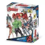 Grandi Giochi Avengers Puzzle 200 pezzi con effetto 3D, PUA01000