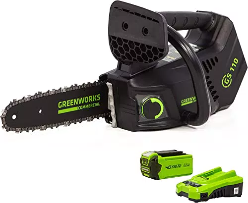 Greenworks GD40TCSK2 Motosega a Batteria con Impugnatura Superiore