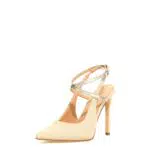Guess AMAZIE, Sandali Donna, Platino