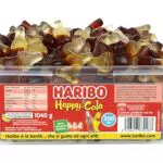 Haribo Happy Cola, Caramelle Gommose, Gusto Cola, Ideali per Feste e Dolci Momenti di Relax - Circa 200 Pezzi