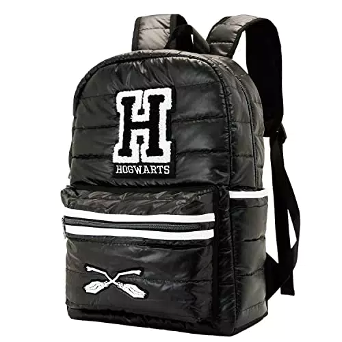 Zaino Harry Potter H Padding - Nero, Capacità 15.5L