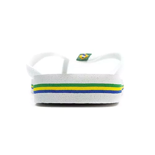 Havaianas Brasil, Infradito Unisex - Adulto, Bianco