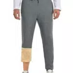 HFDWYJ Pantaloni Sportivi in pile da uomo