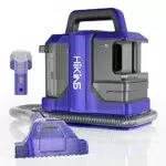 Lavatappeti Portatile HiKiNS per Tappezzeria e Macchie - Potente Motore 400W