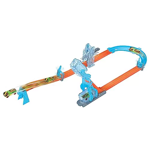 Hot Wheels Track Builder - Set Gioco con Pista e Accessori a Tema Vento