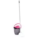 HOUSE COLLECTION Secchio Dark con Strizzatore, Multicolore